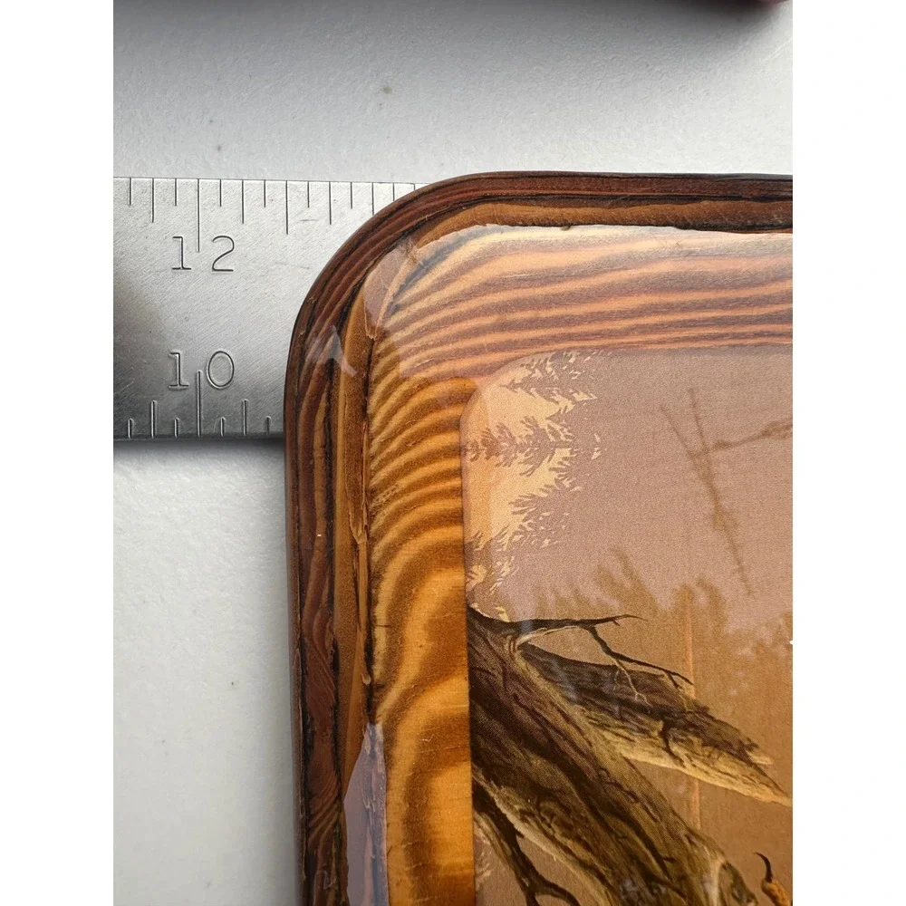 Vintage Kirkwood Decor Eagle Wood Plaque Isaiah 40:31 Scripture Art 12x9.5